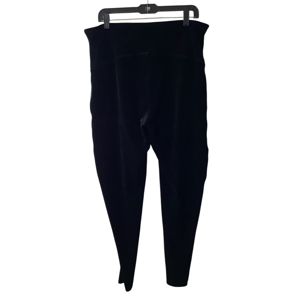 SPANX Black Women's Velvet Leggings - Picture 4 of 6